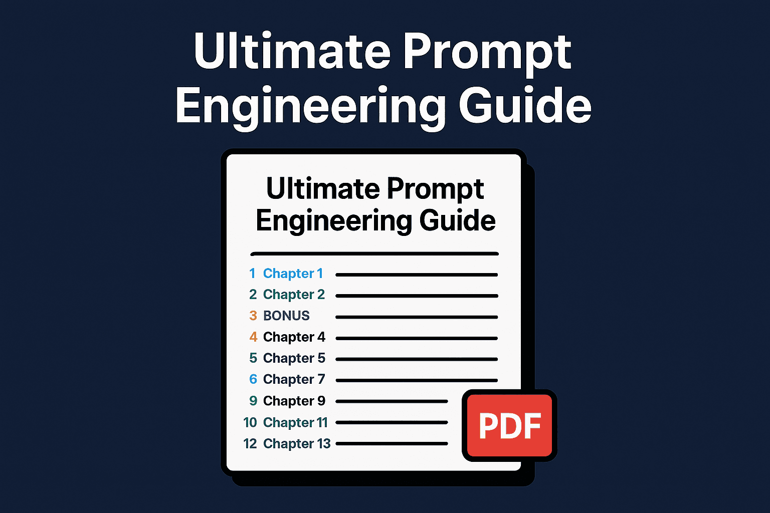 Ultimate Prompt Engineering Guide